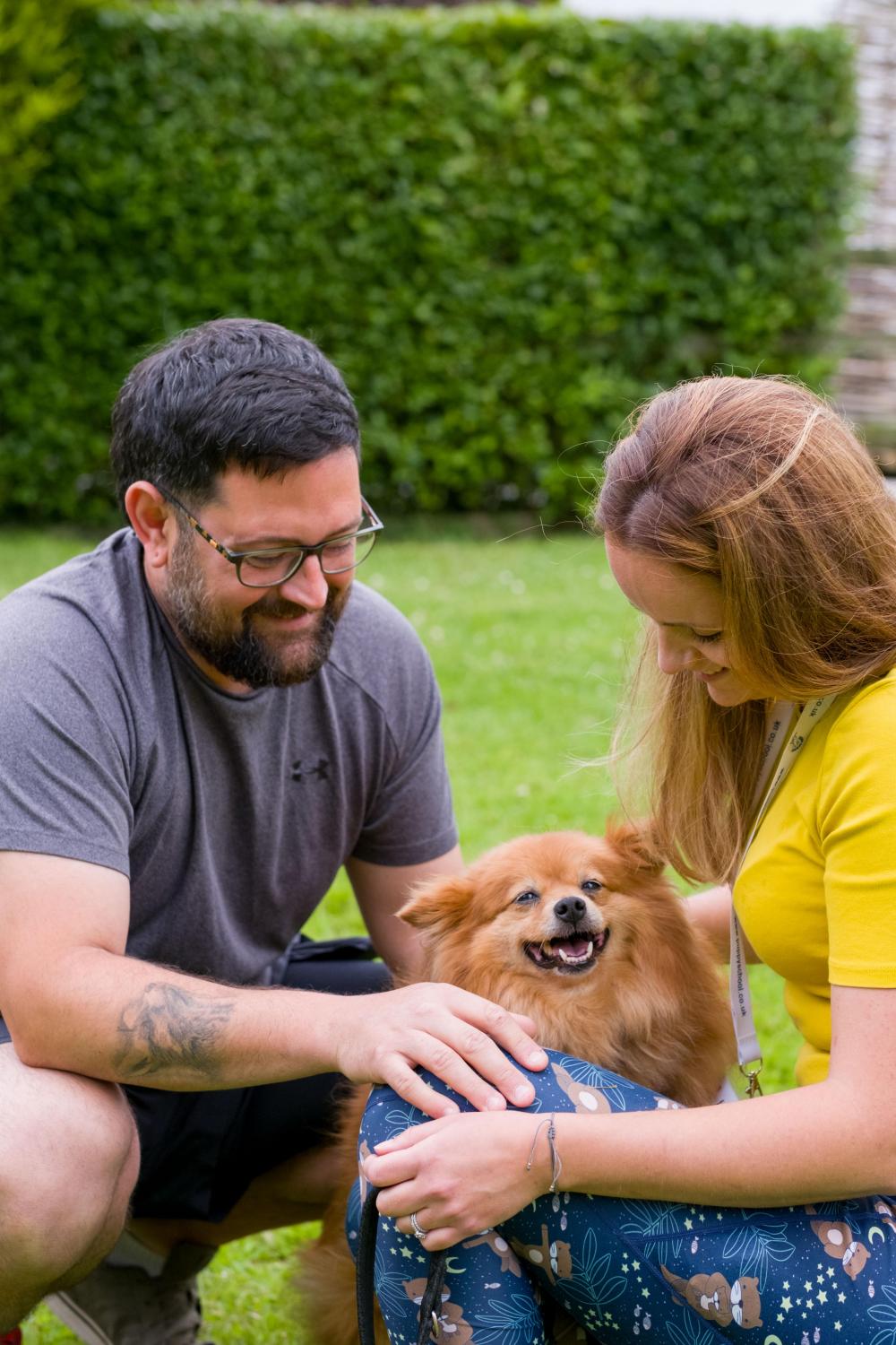 Louise and Neal with Tally